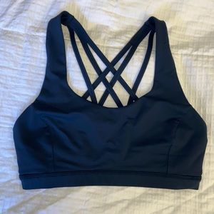 Lululemon navy blue sports bra - NEED TO SELL ASAP - please send your best offer